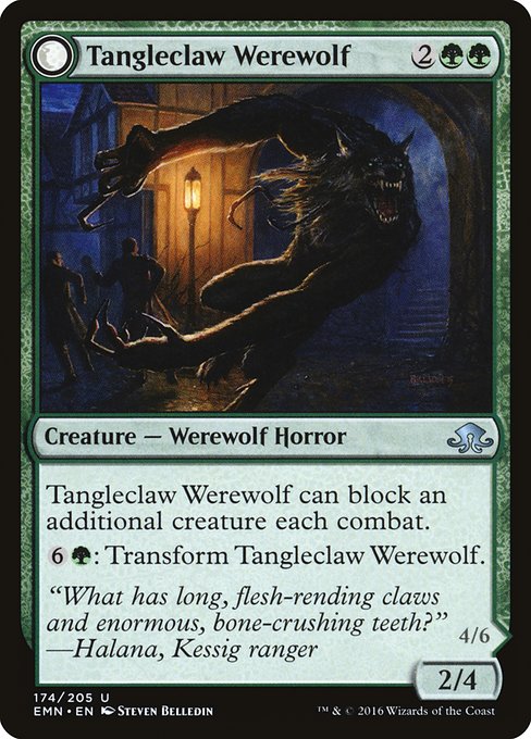 Tangleclaw Werewolf - Eldritch Moon