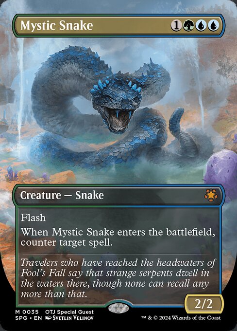 Mystic Snake (Borderless) - Special Guests