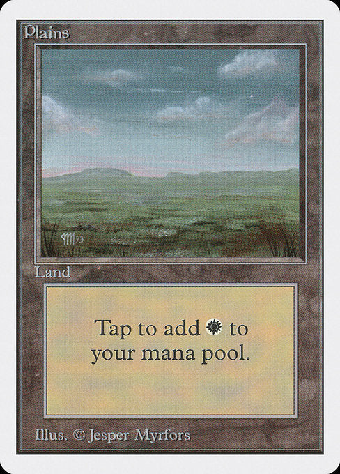 Plains (C) - Unlimited Edition
