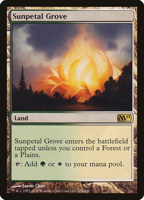 Sunpetal Grove - Magic 2011 (M11)