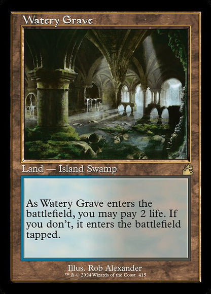 Watery Grave (Retro Frame) - Ravnica Remastered