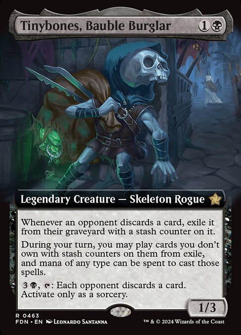 Tinybones, Bauble Burglar (Extended Art) - Foundations