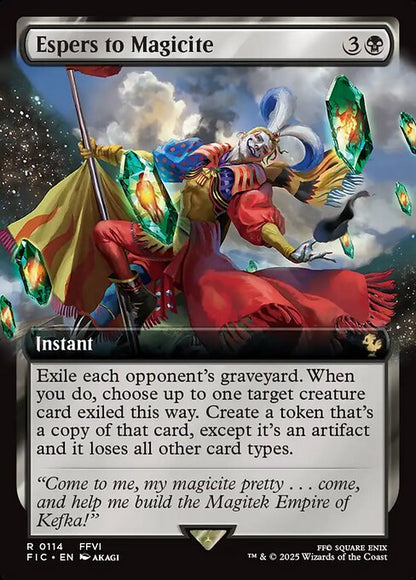 Espers to Magicite (Extended Art) - Commander: FINAL FANTASY