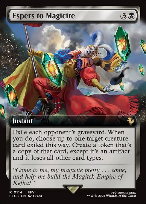 Espers to Magicite (Extended Art) - Commander: FINAL FANTASY