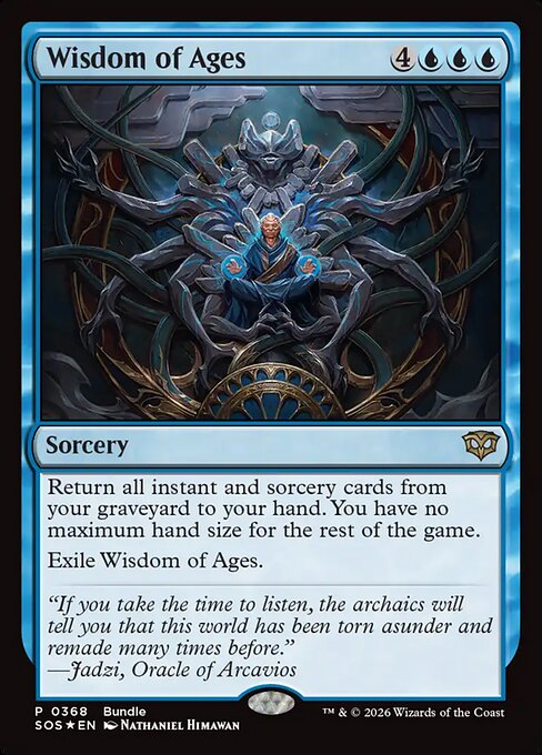 Wisdom of Ages (SOS Bundle) (Foil) - Unique and Miscellaneous Promos