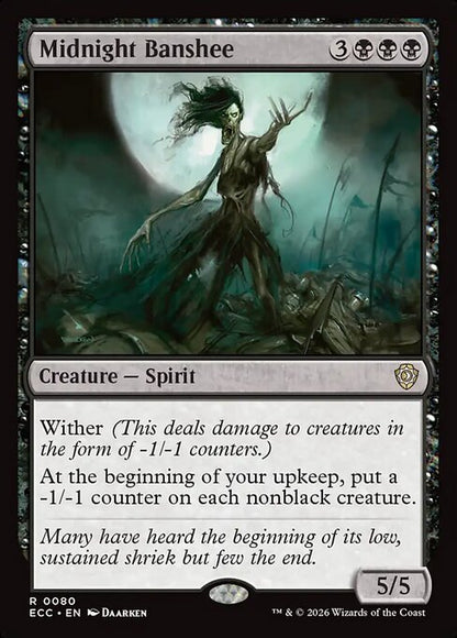 Midnight Banshee - Commander: Lorwyn Eclipsed