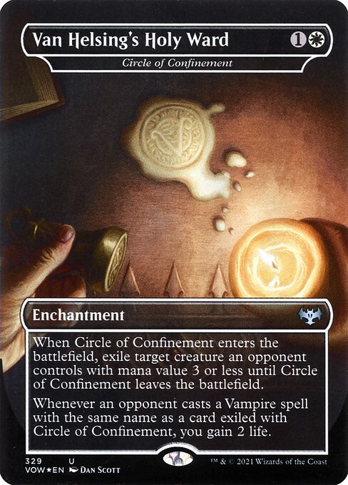 Van Helsing's Holy Ward - Circle of Confinement - Innistrad: Crimson Vow