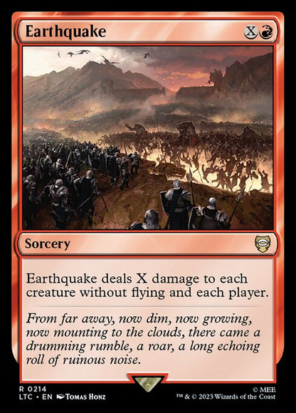 Earthquake - Commander: The Lord of the Rings: Tales of Middle-earth
