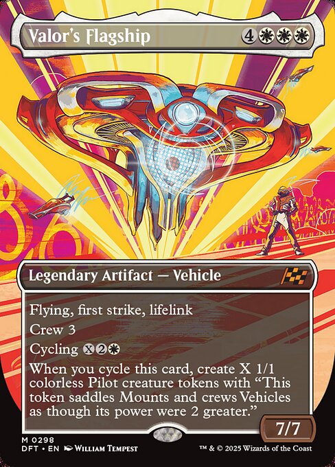 Valor's Flagship (Borderless) - Aetherdrift