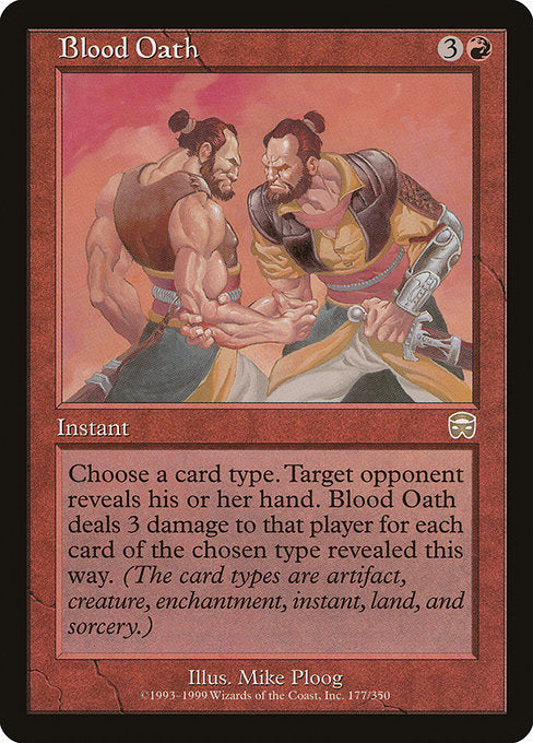 Blood Oath - Mercadian Masques