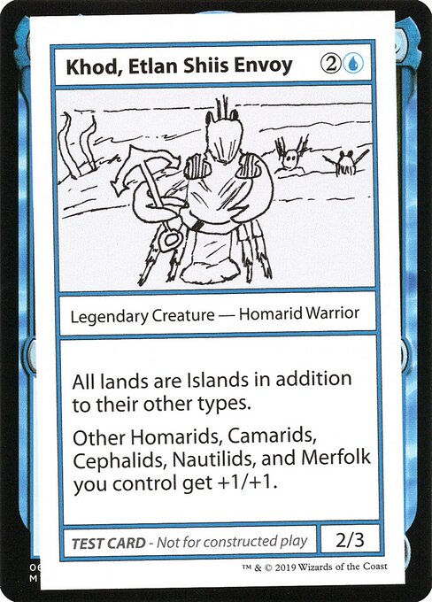 Khod, Etlan Shiis Envoy (No PW Symbol) - Mystery Booster: Convention Edition Exclusives