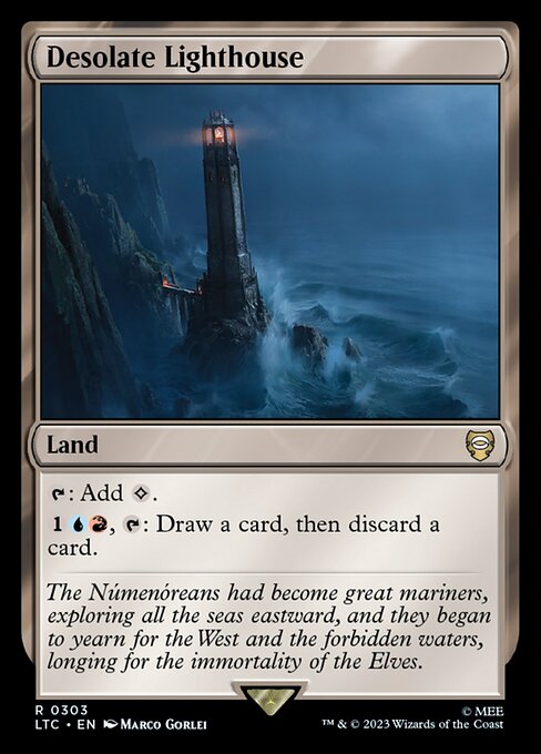 Desolate Lighthouse - Commander: The Lord of the Rings: Tales of Middle-earth