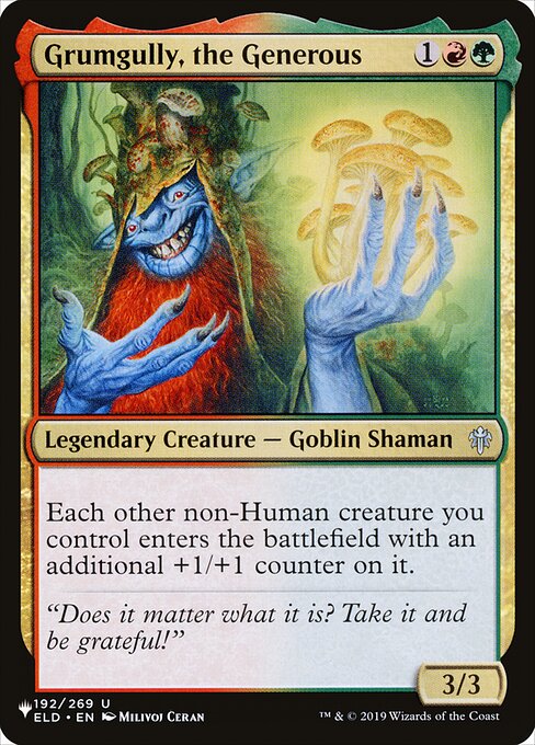 Grumgully, the Generous - The List Reprints
