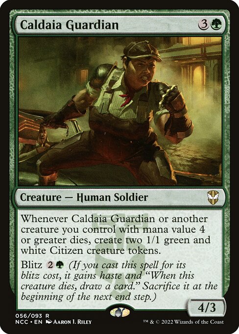 Caldaia Guardian - Commander: Streets of New Capenna