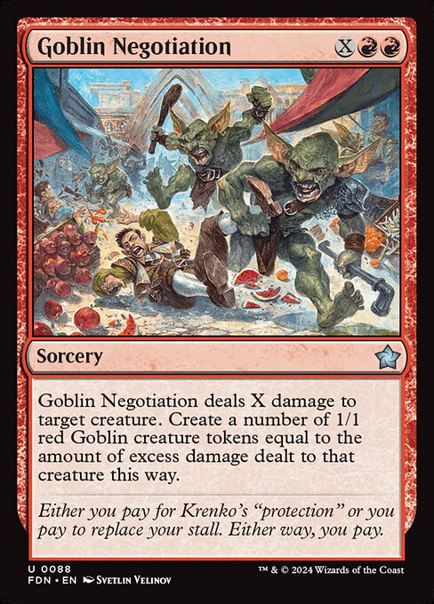 Goblin Negotiation - Foundations