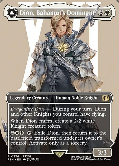 Dion, Bahamut's Dominant (Borderless) - FINAL FANTASY