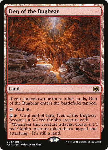 Den of the Bugbear (Foil) - Adventures in the Forgotten Realms