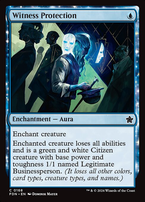 Witness Protection (Foil) - Foundations