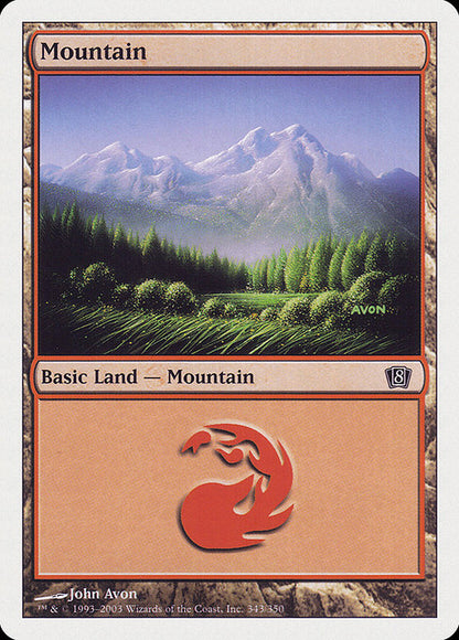 Mountain (343) - 8th Edition