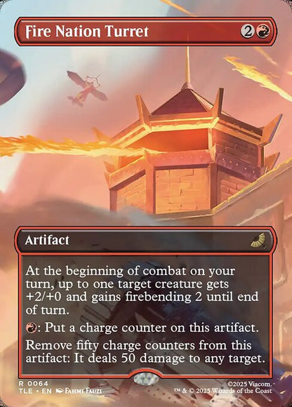 Fire Nation Turret (Borderless) - Avatar: The Last Airbender: Eternal-Legal