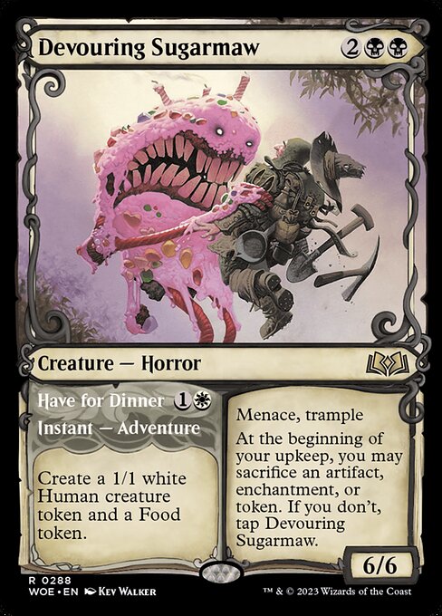 Devouring Sugarmaw - Wilds of Eldraine