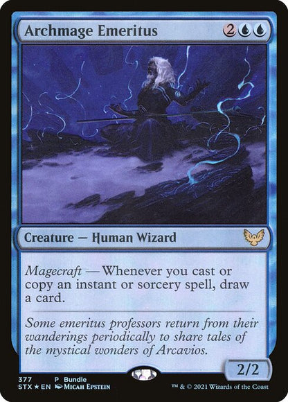Archmage Emeritus (STX Bundle) (Foil) - Unique and Miscellaneous Promos