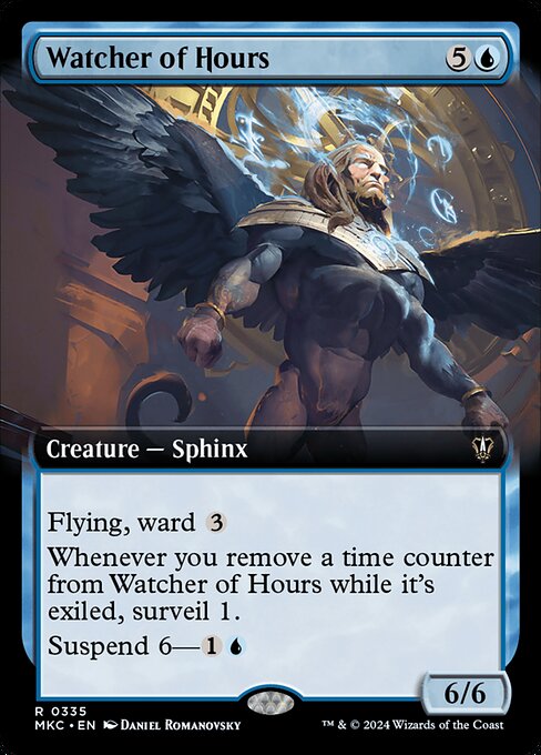 Watcher of Hours (Extended Art) - Commander: Murders at Karlov Manor