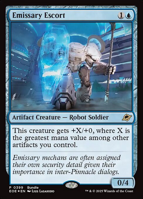 Emissary Escort (EOE Bundle) (Foil) - Unique and Miscellaneous Promos