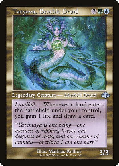 Tatyova, Benthic Druid (Retro Frame) - Dominaria Remastered