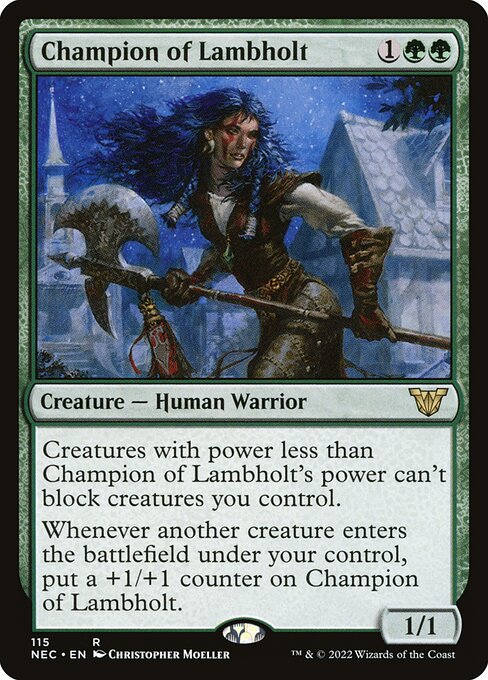 Champion of Lambholt - Commander: Kamigawa: Neon Dynasty