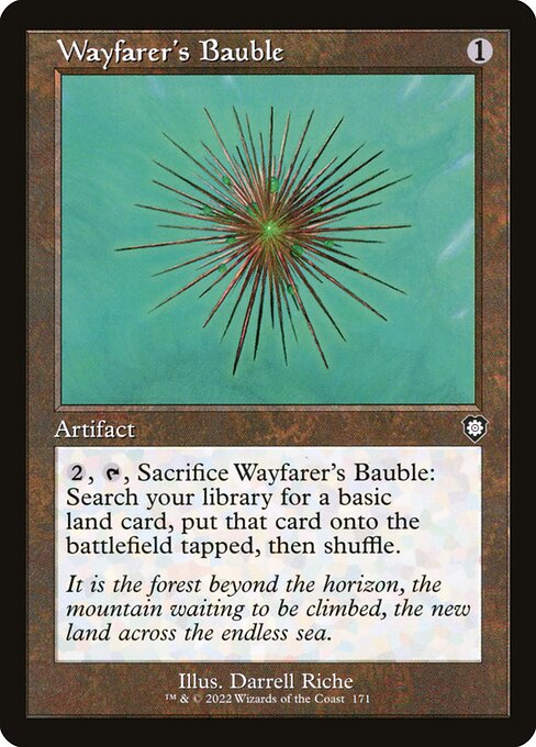 Wayfarer's Bauble (Retro Frame) - Commander: The Brothers' War