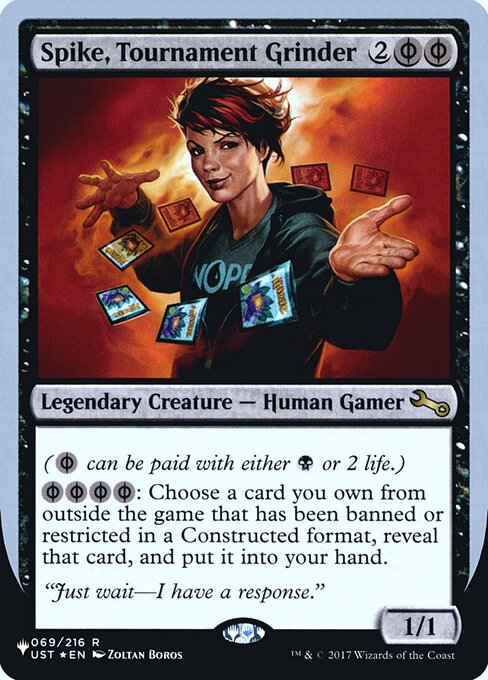 Spike, Tournament Grinder (Foil) - The List Reprints