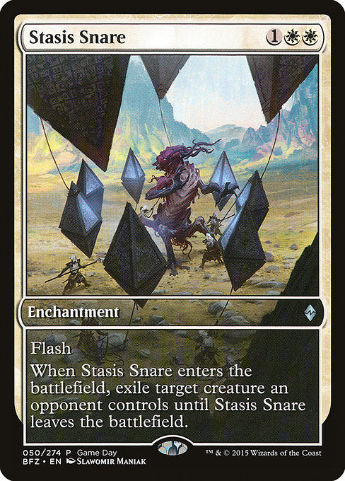 Stasis Snare - Game Day & Store Championship Promos