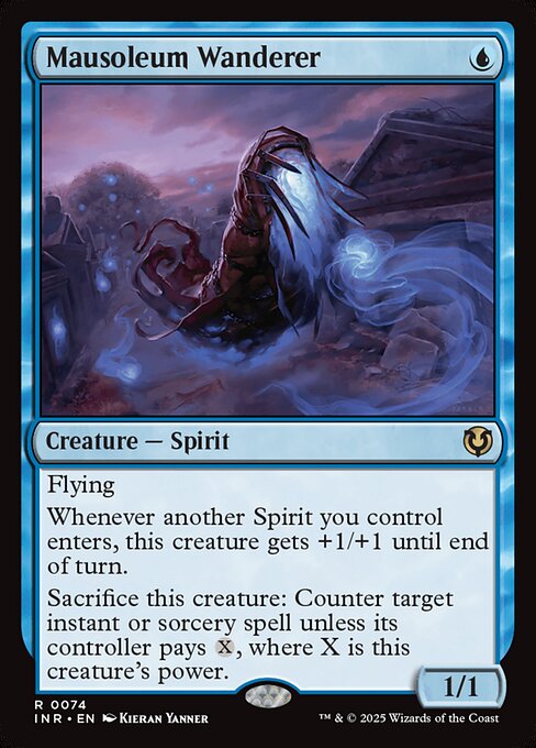 Mausoleum Wanderer (Borderless) (Foil) - Innistrad Remastered