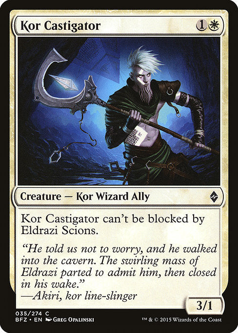 Kor Castigator - Battle for Zendikar