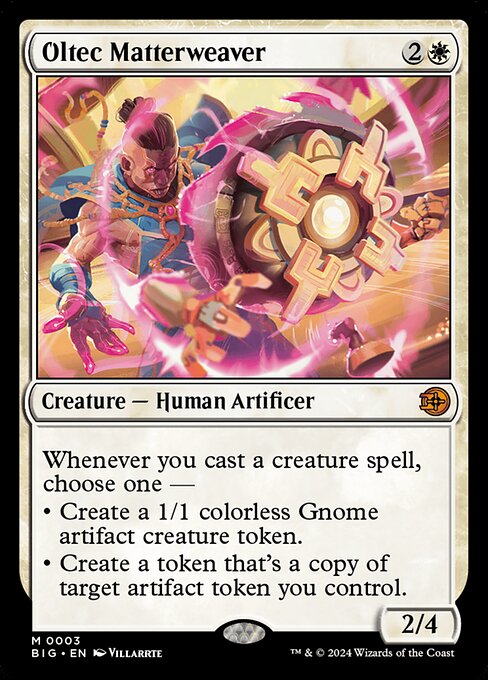 Oltec Matterweaver (Foil) - Outlaws of Thunder Junction: The Big Score