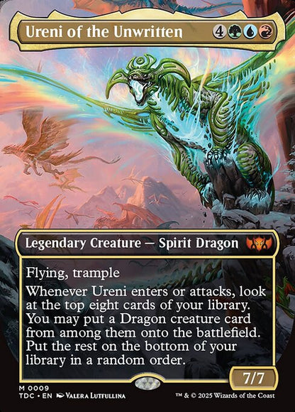 Ureni of the Unwritten (Borderless) - Commander: Tarkir: Dragonstorm