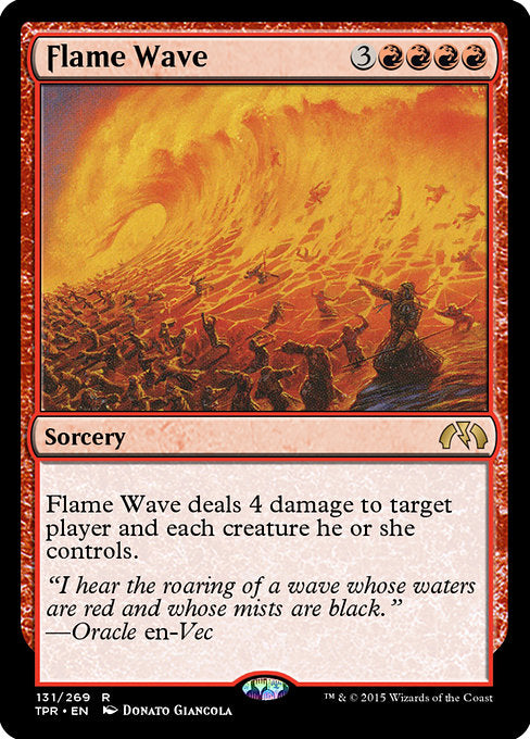 Flame Wave (Foil) - 9th Edition