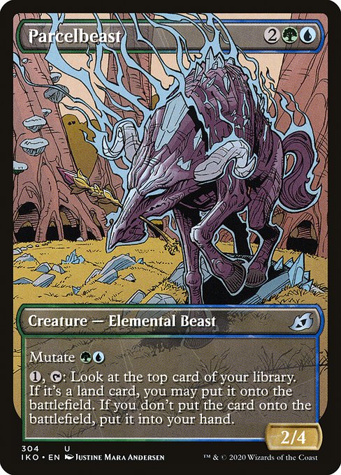 Parcelbeast (Showcase) - Ikoria: Lair of Behemoths