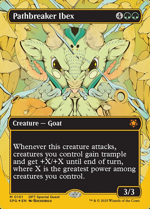 Pathbreaker Ibex (Borderless) (Foil) - Special Guests