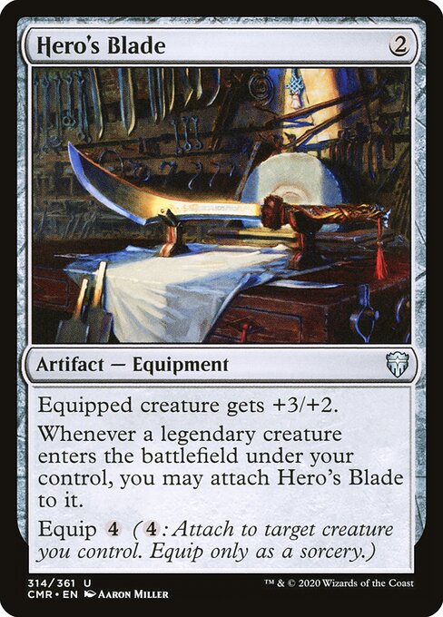 Hero's Blade (314) - Commander Legends