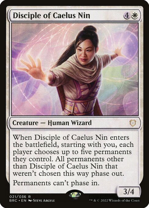 Disciple of Caelus Nin - Commander: The Brothers' War