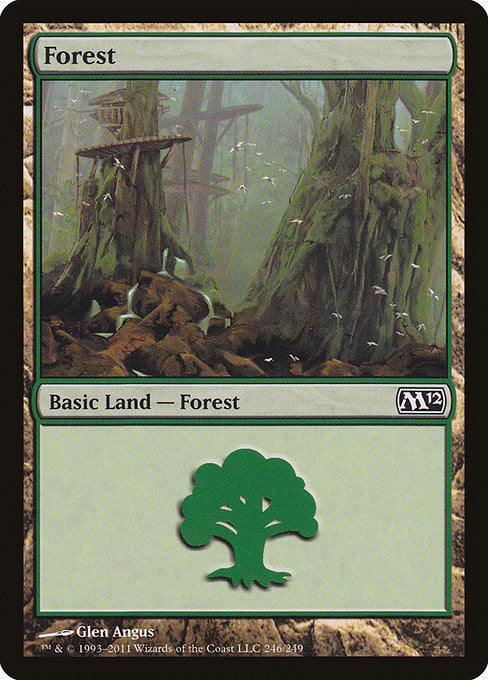 Forest (246) - Magic 2012 (M12)