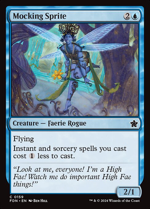 Mocking Sprite (Foil) - Foundations