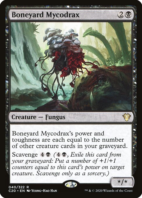 Boneyard Mycodrax - Commander 2020