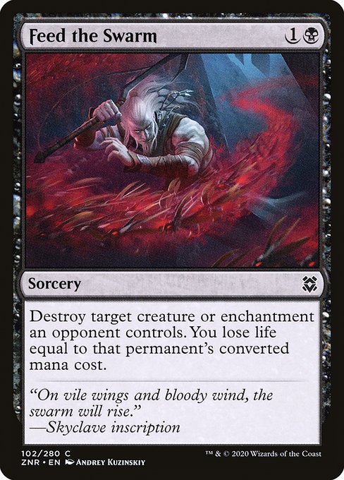 Feed the Swarm (Foil) - Zendikar Rising