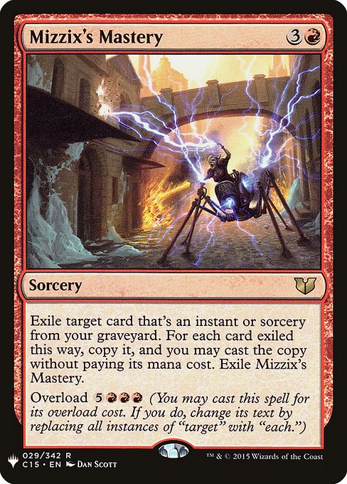 Mizzix's Mastery - The List Reprints