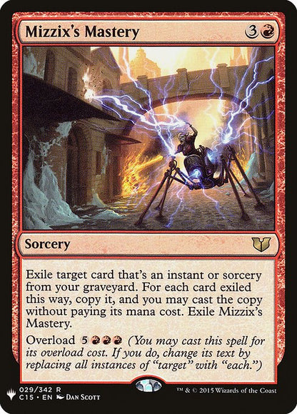 Mizzix's Mastery - The List Reprints