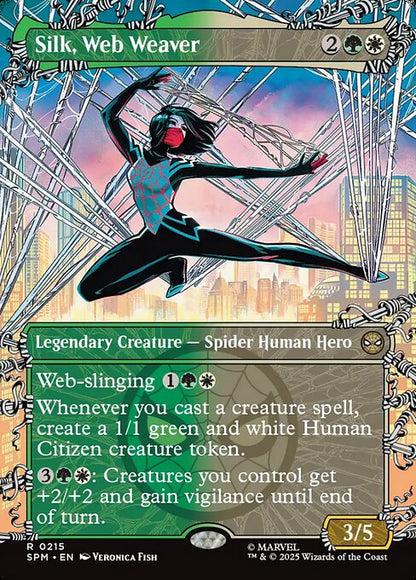 Silk, Web Weaver (Borderless) - Marvel's Spider-Man