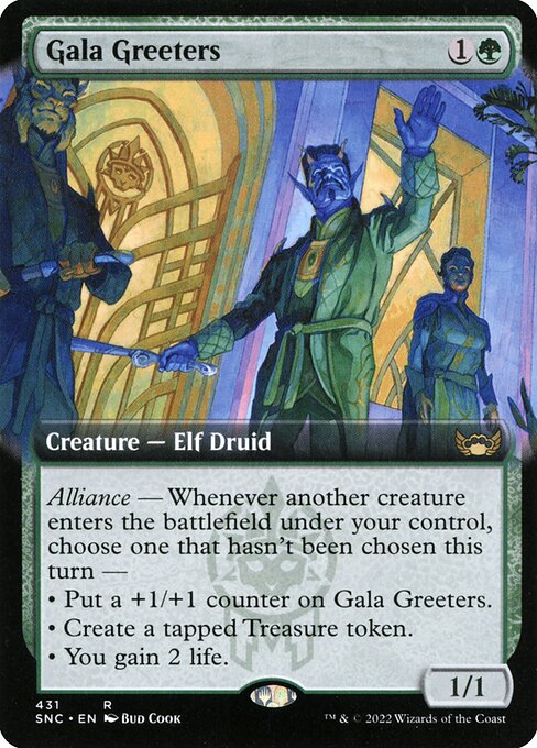Gala Greeters (Extended Art) - Streets of New Capenna